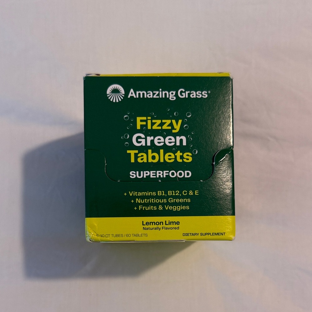 Fizzy Green Tablets - Lemon Lime